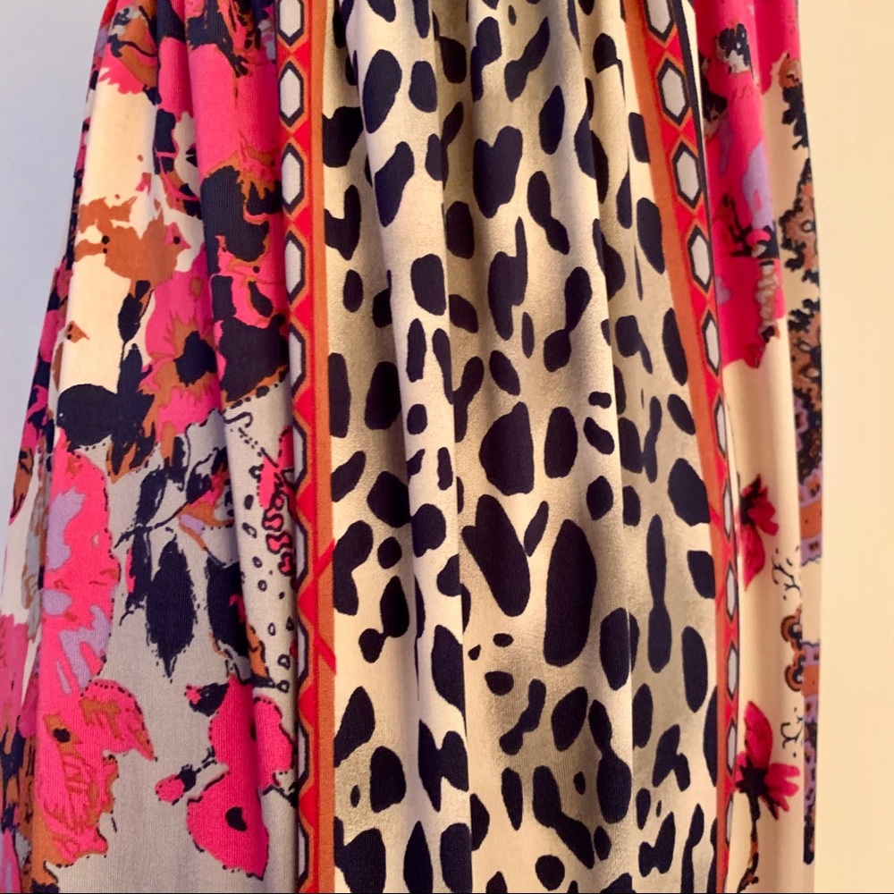 Multi-Patterned Maxi Dress - Picture 5 of 7